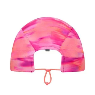 BUFF Czapka biegowa z daszkiem PACK SPEED CAP Sish Pink - Czapki i chusty sportowe męskie - miniaturka - grafika 2