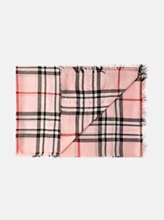 ApartFashion Szalik damski w kratkę, różowo-czerwono-czarny, normalny, różowo-czerwono-czarny, jeden rozmiar - Apaszki i szaliki damskie - miniaturka - grafika 1