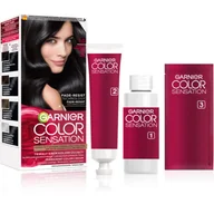 Farby do włosów i szampony koloryzujące - Garnier Color Sensation 1.0 Głęboka onyksowa czerń - miniaturka - grafika 1