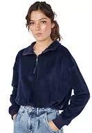 Bluzy damskie - Lee Cooper Damska bluza Freya Sweatshirt, granatowa, regularna - miniaturka - grafika 1