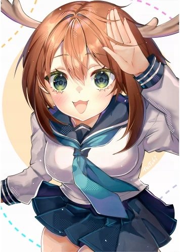 Plakat My Deer Friend Nokotan NOKO_006 A2 (custom)