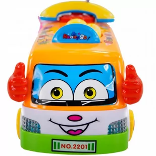 INTERAKTYWNY AUTOBUSIK Z TELEFONEM KLOCKI 2201P - Zabawki interaktywne dla dzieci - miniaturka - grafika 4