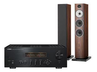 Yamaha A-S1200 (czarny) + 704 S3 (mokka) - Zestawy stereo - miniaturka - grafika 1