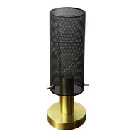 Lampy stojące - Tirana lampa stołowa 1xE27 złota/czarna LP-945/1T BK - miniaturka - grafika 1