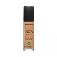 Podkłady do twarzy - Miss Sporty Naturally Perfect Match wegański podkład nawilżający 210 Golden Beige 30ml - miniaturka - grafika 1