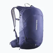 Plecaki - Plecak turystyczny Salomon Trailblazer 20 l mazarine blue/ghost gray - miniaturka - grafika 1