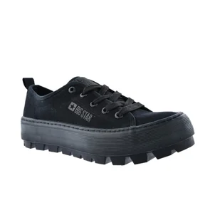 Trampki damskie BIG STAR LL274030 czarne - Trampki damskie - miniaturka - grafika 1