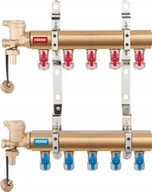 Akcesoria grzewcze - N-RO09S / FERRO / ROZDZIELACZ MOSIĘŻNY / 9-DROG. Z ZAWORAMI ODCINAJĄCYMI KULOWYMI / - miniaturka - grafika 1