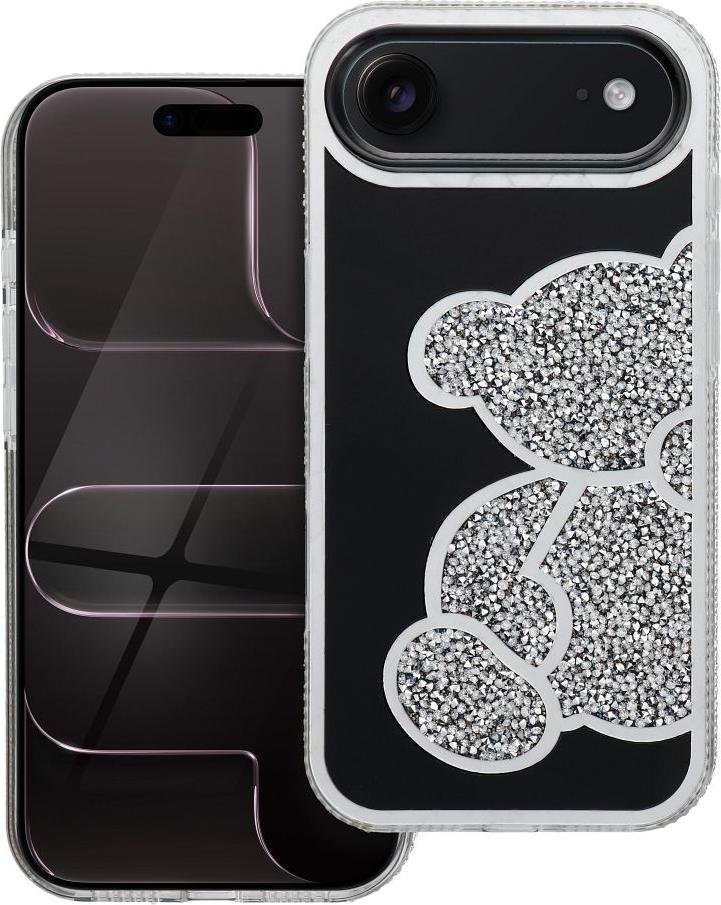 Etui na telefon komórkowy TEDDY BEAR odpowiednie dla IPHONE 17 Air srebrny