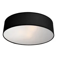 Lampy sufitowe - Light Prestige Abażurowa LAMPA sufitowa ALTO LP-81008/3C BK VIVIANE plafon OPRAWA okrągła czarna LP-81008/3C BK - miniaturka - grafika 1