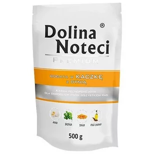 Dolina Noteci Premium Bogata W Kaczkę Z Dynią Saszetka 500G X 10Szt - Mokra karma dla psów - miniaturka - grafika 1