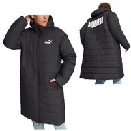Płaszcze męskie - Płaszcz ocieplony męski Puma Essentials Hooded Padded 671712 r.L - miniaturka - grafika 1