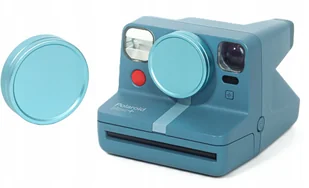 Dekielek Ochronny Dekiel Osłona Aluminium na Obiektyw do Polaroid Now Now+ / Niebieski - Dekielki do obiektywów - miniaturka - grafika 1