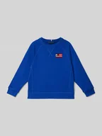 Swetry dla chłopców - Bluza o kroju relaxed fit z wyhaftowanym logo - miniaturka - grafika 1