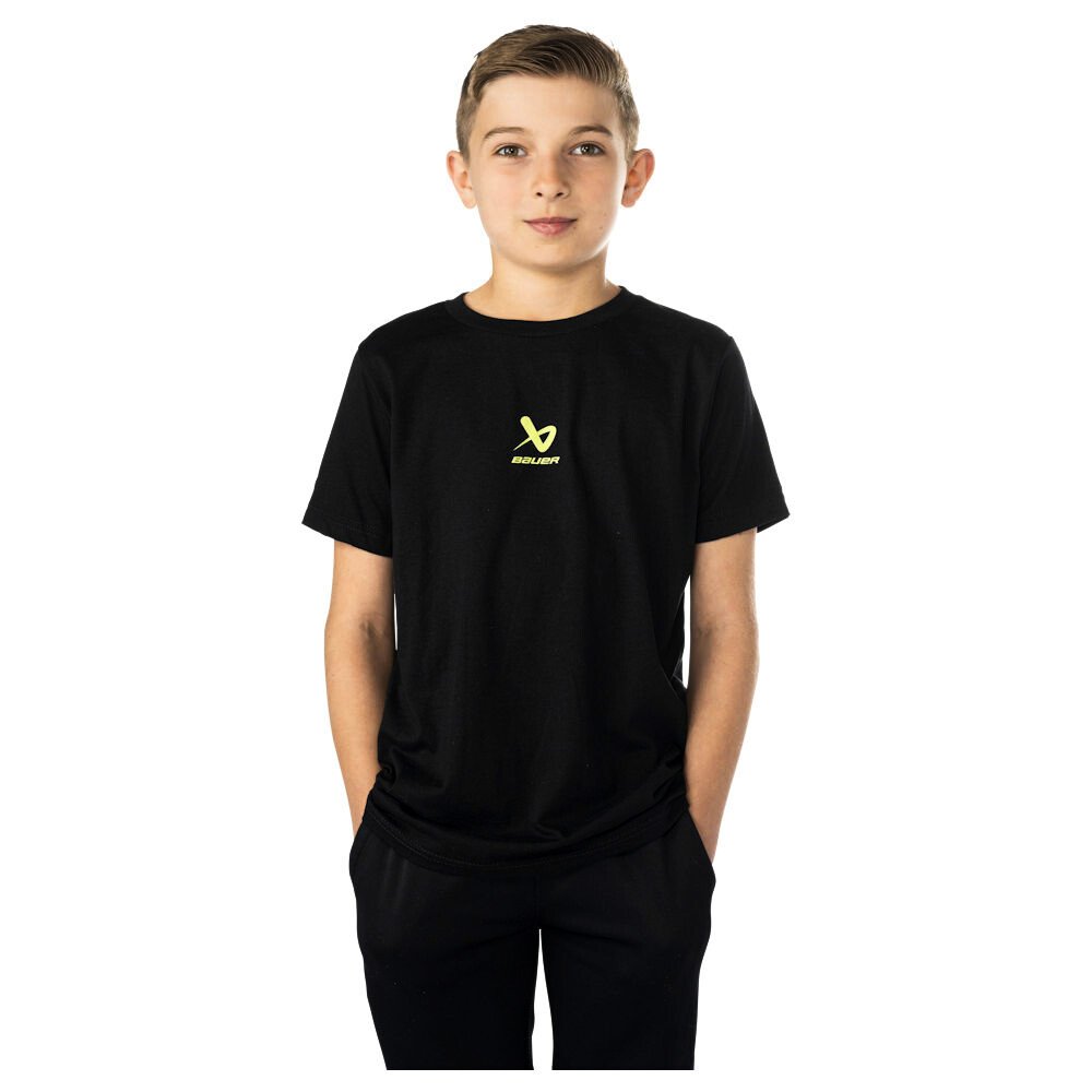 Koszulka dziecięca Bauer SS Graphic Tee Black S