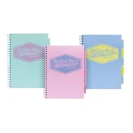 Zeszyty szkolne - Project Book Pastel A4/100K linia mix (3szt) - PUKKA - miniaturka - grafika 1