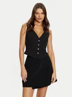 Kamizelki damskie - Guess Kamizelka W5RH85 WGX02 Czarny Regular Fit - miniaturka - grafika 1