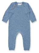 Pajacyki dla niemowląt - Sense Organics Rampers "Eske" w kolorze niebieskim - miniaturka - grafika 1