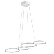Lampy sufitowe - Wofi Lampa wisząca LED Vika, 4-punktowa - miniaturka - grafika 1