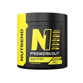 Aminokwasy - NUTREND N1 Pre Workout - 255g - Magic Citrus - Odżywki około treningowe - miniaturka - grafika 1