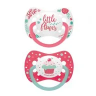 Smoczki uspokajające - CANPOL BABIES ZESTAW SM.USP.SIL.SYM. 0-6M CA23/954_COR - miniaturka - grafika 1