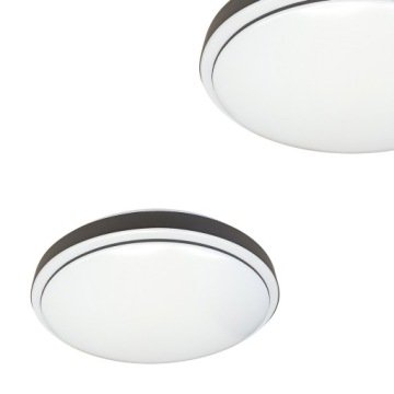Plafon biały do korytarza, przedpokoju Liria 2xE27 ML2051 33cm Milagro