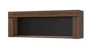 Regał Wiszący Brass 110 Dąb Brązowy - Inne meble do salonu - miniaturka - grafika 1