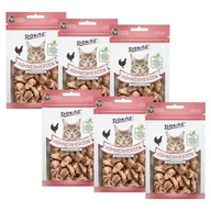 Przysmaki dla kotów - Przysmak dla kota DOKAS Serca drobiowe 6 x 15 g - miniaturka - grafika 1