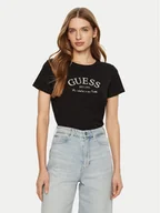 Koszulki i topy damskie - Guess T-Shirt V5RI16 J1314 Czarny Shirt Fit - miniaturka - grafika 1