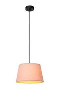 Lampy sufitowe - Woolly lampa wisząca 1-punktowa czarna/różowa 10416/01/66 - miniaturka - grafika 1
