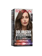 Farby do włosów i szampony koloryzujące - Revlon Colorstay Farba do włosów dla kobiet, trwała kolorystyka włosów, w tym maska wzmacniająca kolor, do 8 tygodni koloru, odcień 5 jasnobrązowy - miniaturka - grafika 1