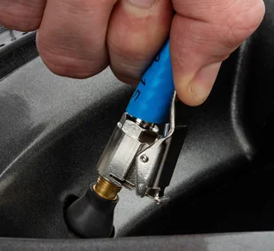 Końcówka z zaciskiem do pompowania 8mm Metalowa Otwarta - Akcesoria wulkanizacyjne - miniaturka - grafika 6