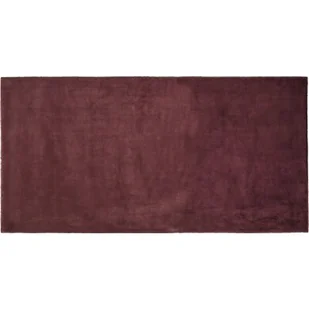 Eurofirany B.B. CHOCZYŃSCY SPÓŁKA JAWNA Dywan Futrzany 75 x 150 Emilio Bordowy Futrzak 1219194 - Dywaniki łazienkowe - miniaturka - grafika 1