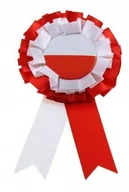 Dekoracje domu - Kotylion "Biało-Czerwoni" - miniaturka - grafika 1