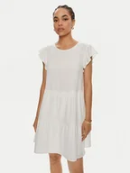 Sukienki - Vila Sukienka letnia Summer 14098932 Biały Regular Fit - miniaturka - grafika 1