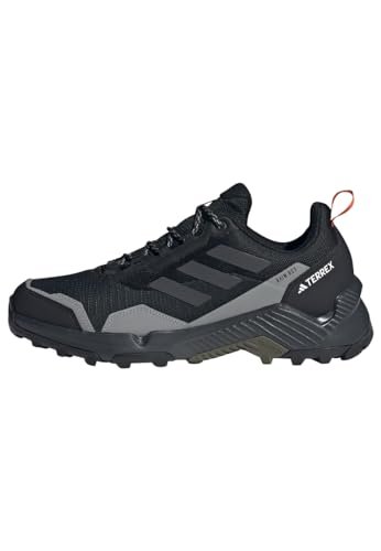 adidas Eastrail 2 Rain.rdy męskie buty turystyczne, nie do piłki nożnej, niskie, Core Black Carbon Ch Solid Grey, 44 EU
