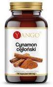 Suplementy naturalne - YANGO Yango Cynamon cejloński 540 mg 90 kapsułek - miniaturka - grafika 1