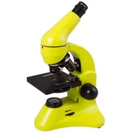 Mikroskopy i lupy - Levenhuk Mikroskop Rainbow 50L Lime 69127 - miniaturka - grafika 1