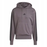 Bluzy męskie - ADIDAS BLUZA ESSENTIALS 3-STRIPES JE6365 r L - miniaturka - grafika 1