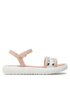 Tommy Hilfiger Sandały T4A2-33245-0371 S Różowy - Buty dla dziewczynek - miniaturka - grafika 1