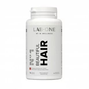 LAB ONE N1 Beautiful HAIR (Piękno i zdrowie włosów) 3 x  90 Kapsułek - Włosy, skóra, paznokcie - miniaturka - grafika 1
