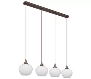 Globo 15548-4HC - Żyrandol na lince MAXY 4xE27/40W/230V biała + - Lampy sufitowe - miniaturka - grafika 1