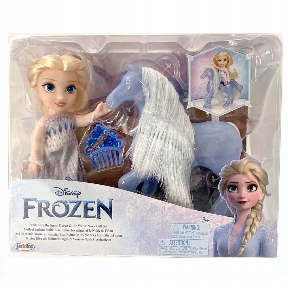 Frozen Kraina Lodu lalka z lodowym koniem 15 cm