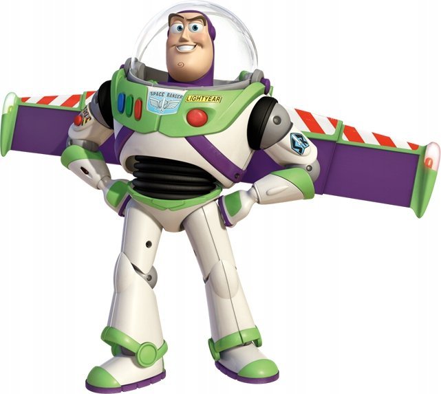 Naklejka Uv Wypukła Ozdobna DTF UV Aplikacja Buzz Astral Toy Story 4