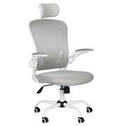 Fotele i krzesła biurowe - ACTIVESHOP FOTEL BIUROWY MAX COMFORT 73H BIAŁO - SZARY 133322 [15314332] - miniaturka - grafika 1