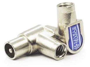 Wtyk TV (IEC) Telkom-Telmor WKW 507, kątowy - Inne akcesoria audio-wideo - miniaturka - grafika 1