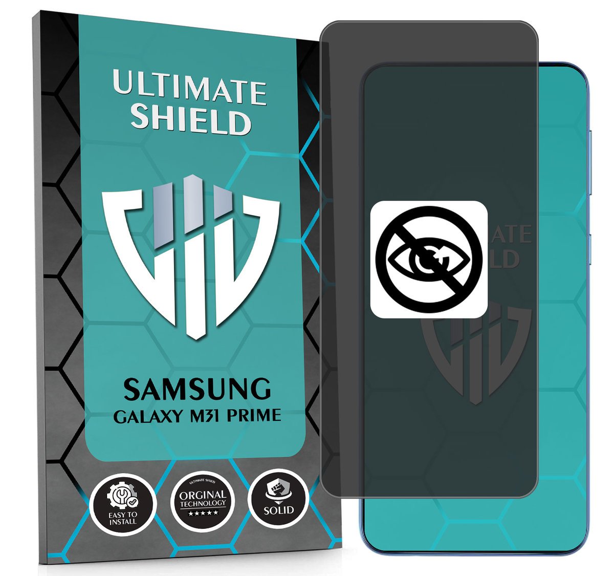 NAJLEPSZA FOLIA 5D ANTYSZPIEGOWSKA DO SAMSUNG GALAXY M31 PRIME HYDROŻELOWA