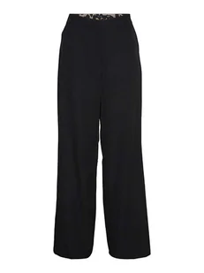 Vero Moda Spodnie w kolorze czarnym - Spodnie damskie - miniaturka - grafika 1