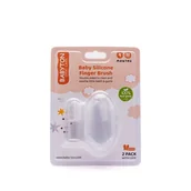Szczoteczki do zębów dla dzieci - Babyton Silikonowa szczoteczka do zębów dla niemowląt, 4-12 mies. - miniaturka - grafika 1
