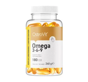 Omega Pharma OSTROVIT Ostrovit 3-6-9 180 kapsułek Odporność Zdrowe Serce Gratisy - Suplementy diety Omega Pharma OSTROVIT Ostrovit 3-6-9 180 kapsułek Odporność Zdrowe Serce Gratisy - Suplementy diety - miniaturka - grafika 1